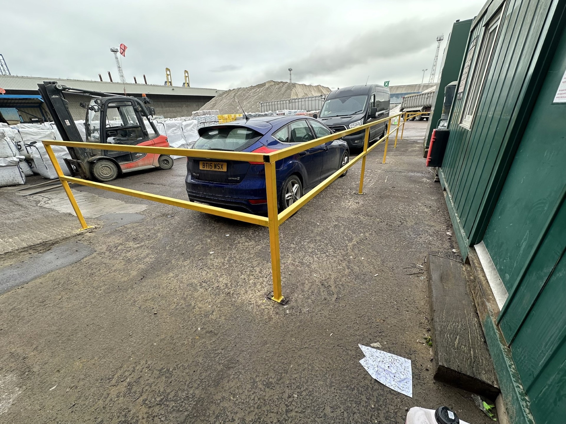 Railing welding project